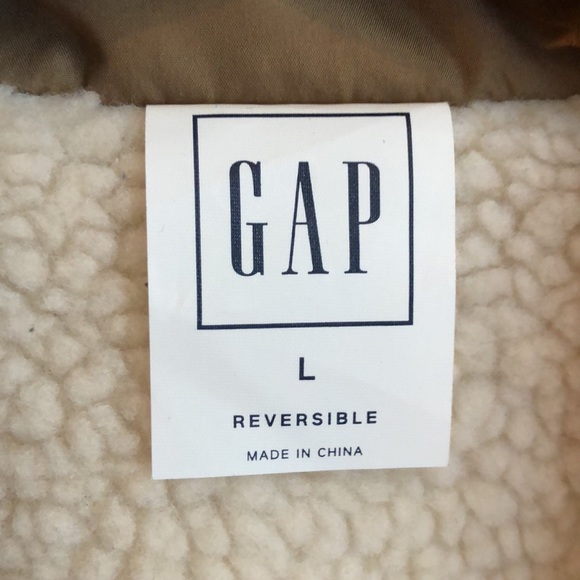 Men’s Gap lightweight, reversible jacket, size large. - Picture 3 of 5